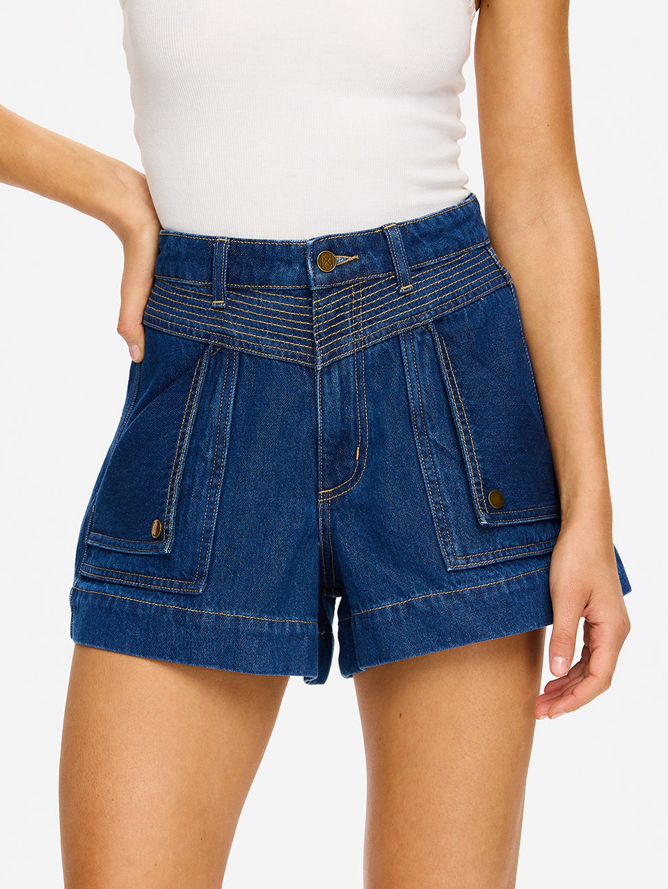 Celene Denim Short - Indigo
