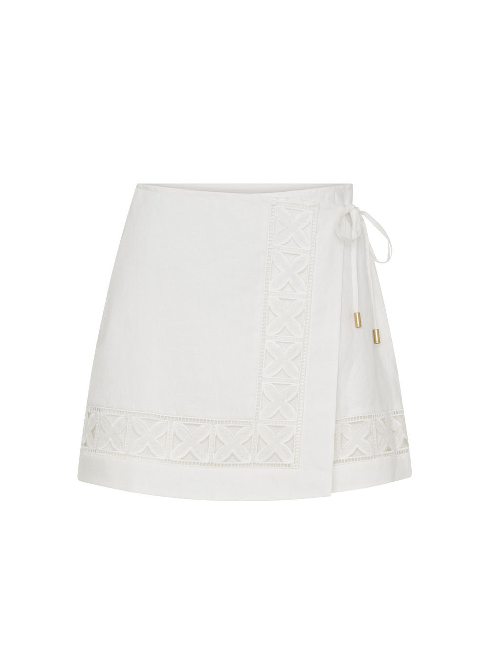 Marley Mini Skirt | Embroidery Mini Skirt | KIVARI – KIVARI