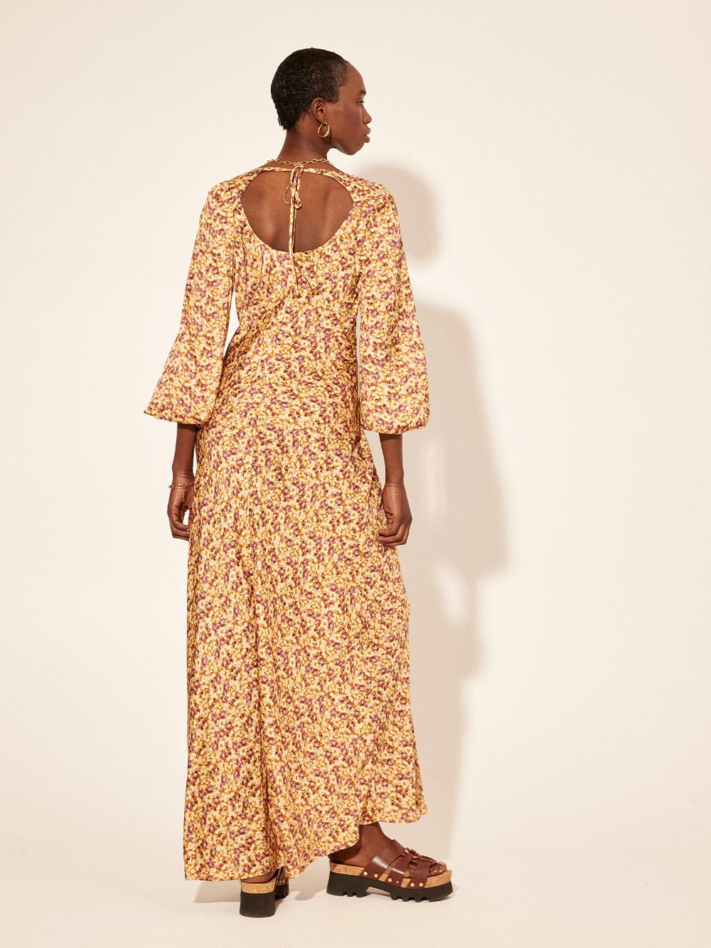 Kivari stone leopard slip clearance dress