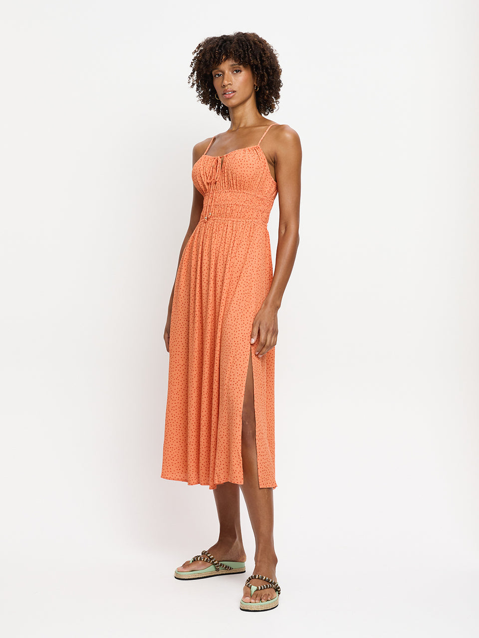 Milana Strappy Midi Dress