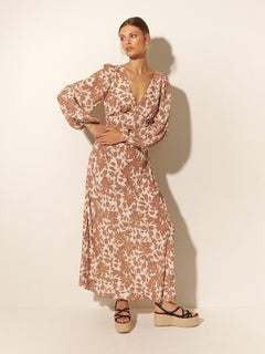 Milano Tie Back Maxi Dress