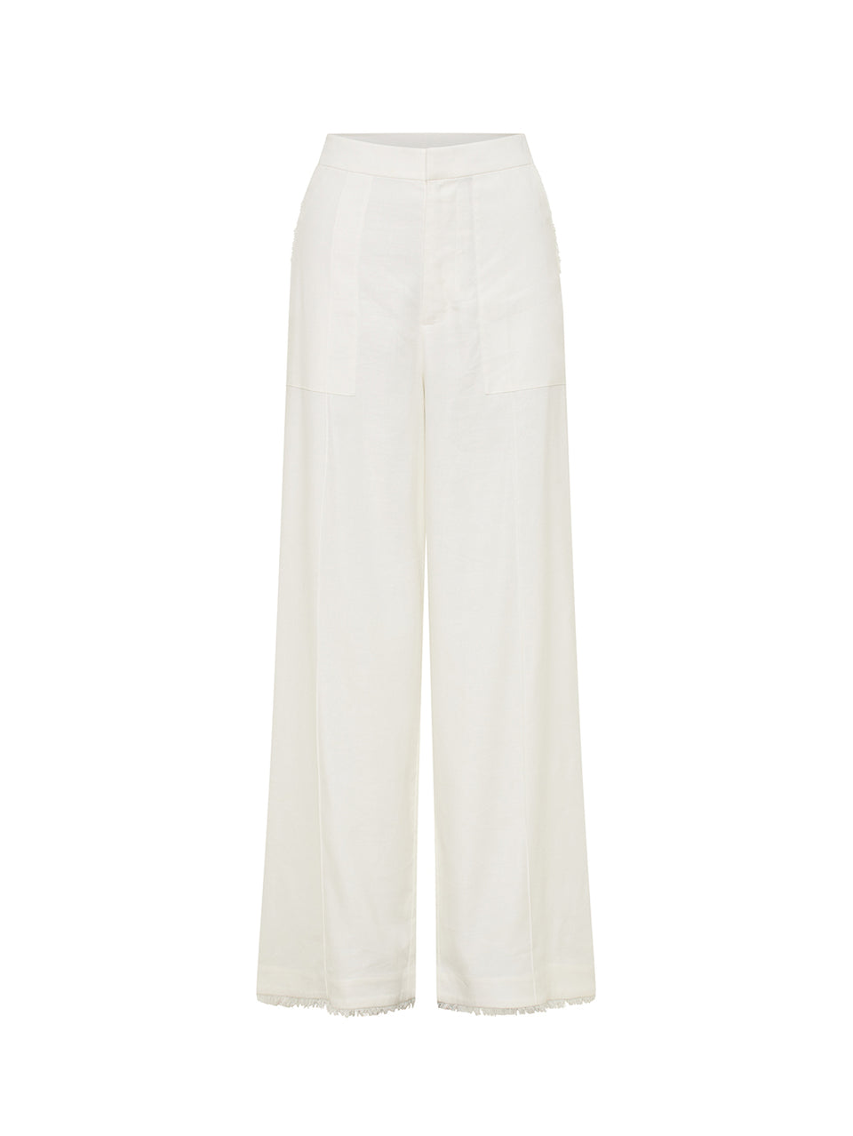 Rocio Pant KIVARI | Cream tailored pant