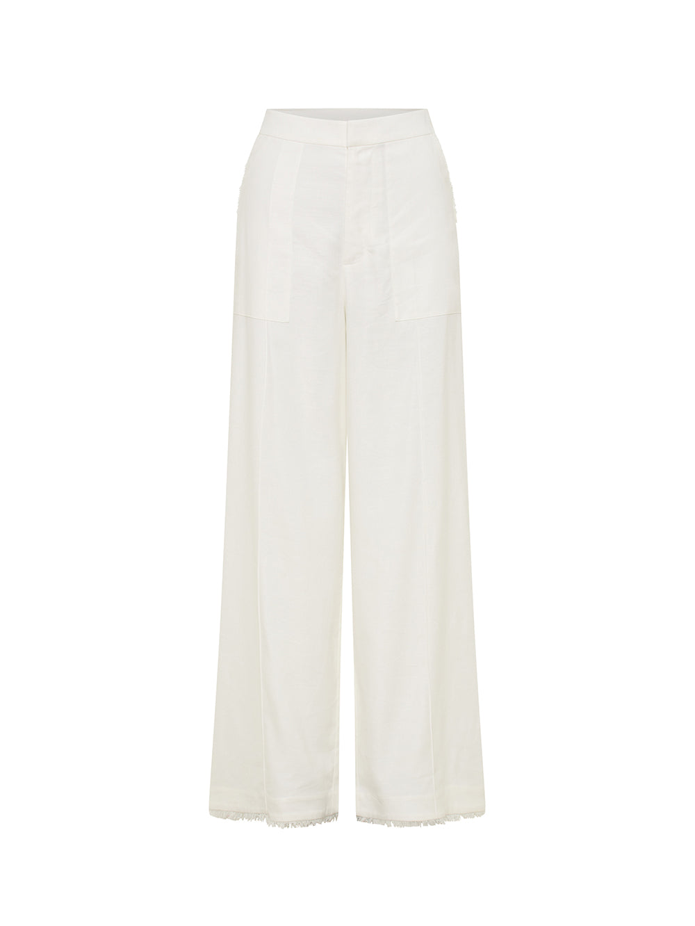 Rocio Pant KIVARI | Cream tailored pant