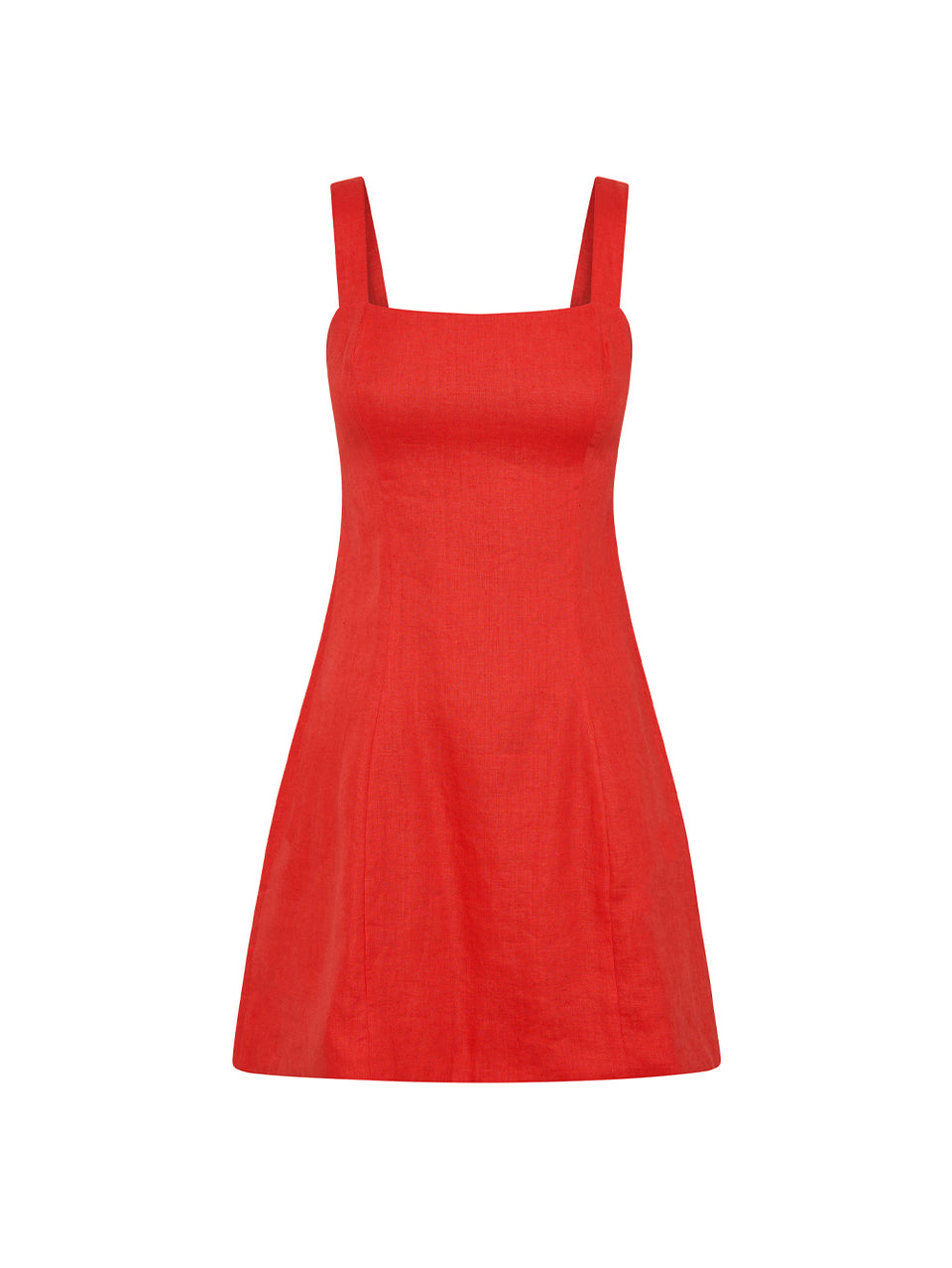 Nala Tie Back Mini Dress | Square Neck Mini Dress