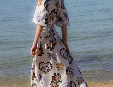 Edie Midi Dress - Chocolate