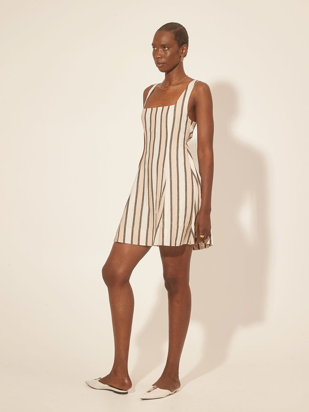 Kivari zahara spot 2025 tie up mini dress