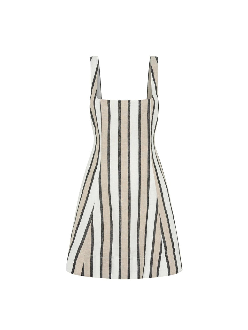 Oaklee Mini Dress KIVARI | Stripe mini dress