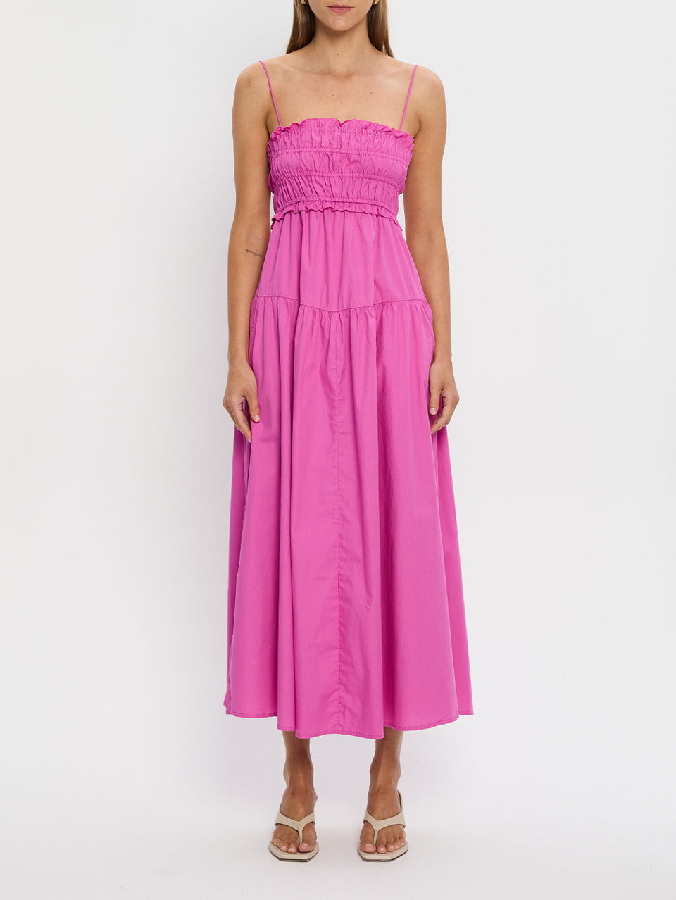 Oasis Maxi Dress - Magenta