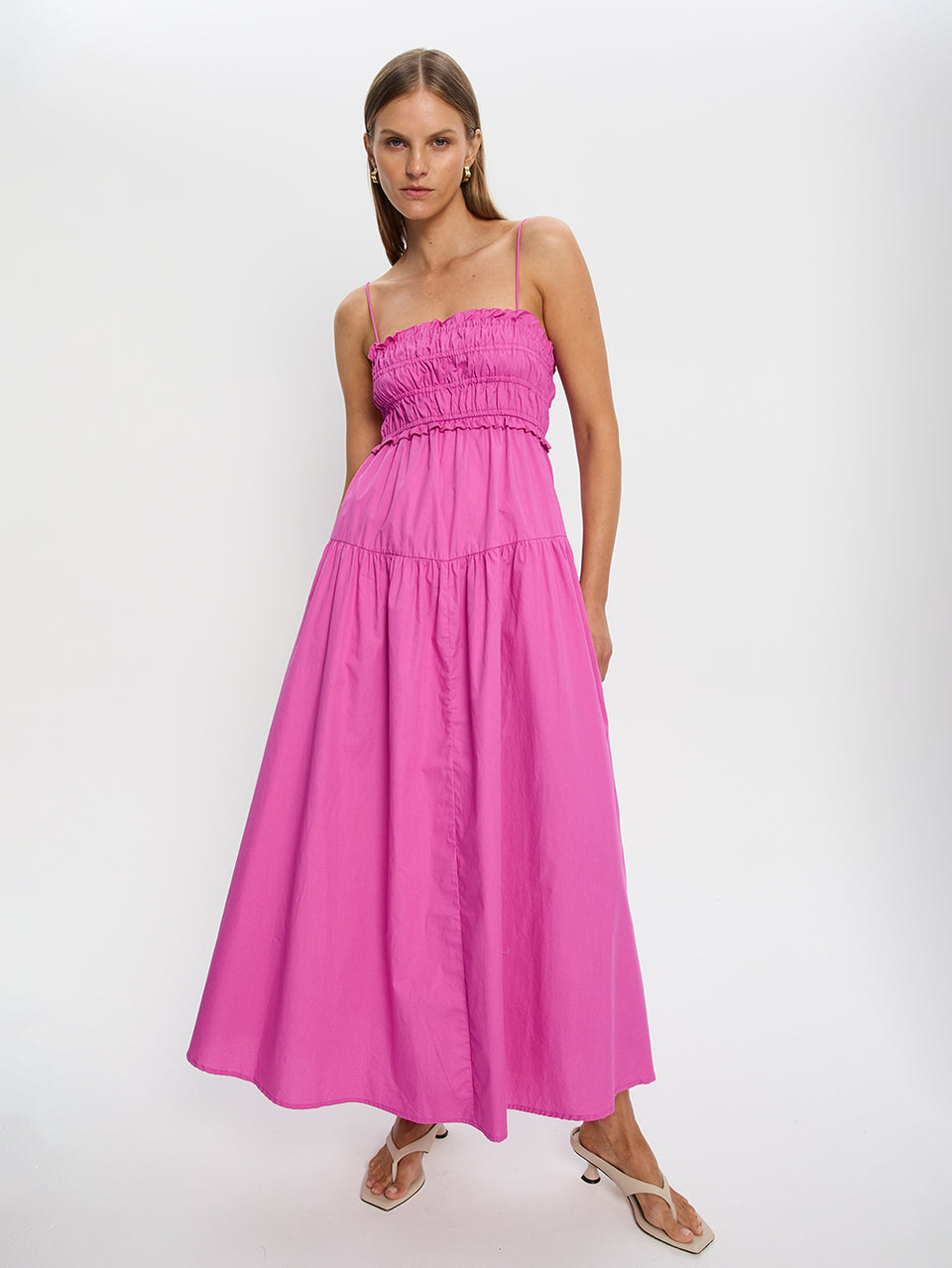 Oasis Maxi Dress - Magenta