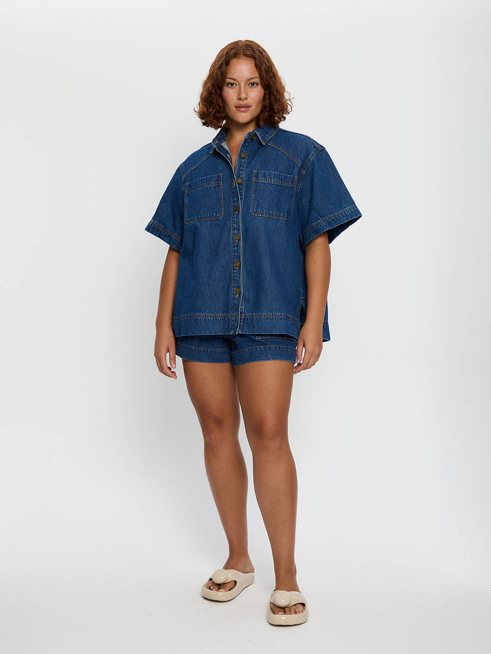 Paloma Denim Shirt - Indigo