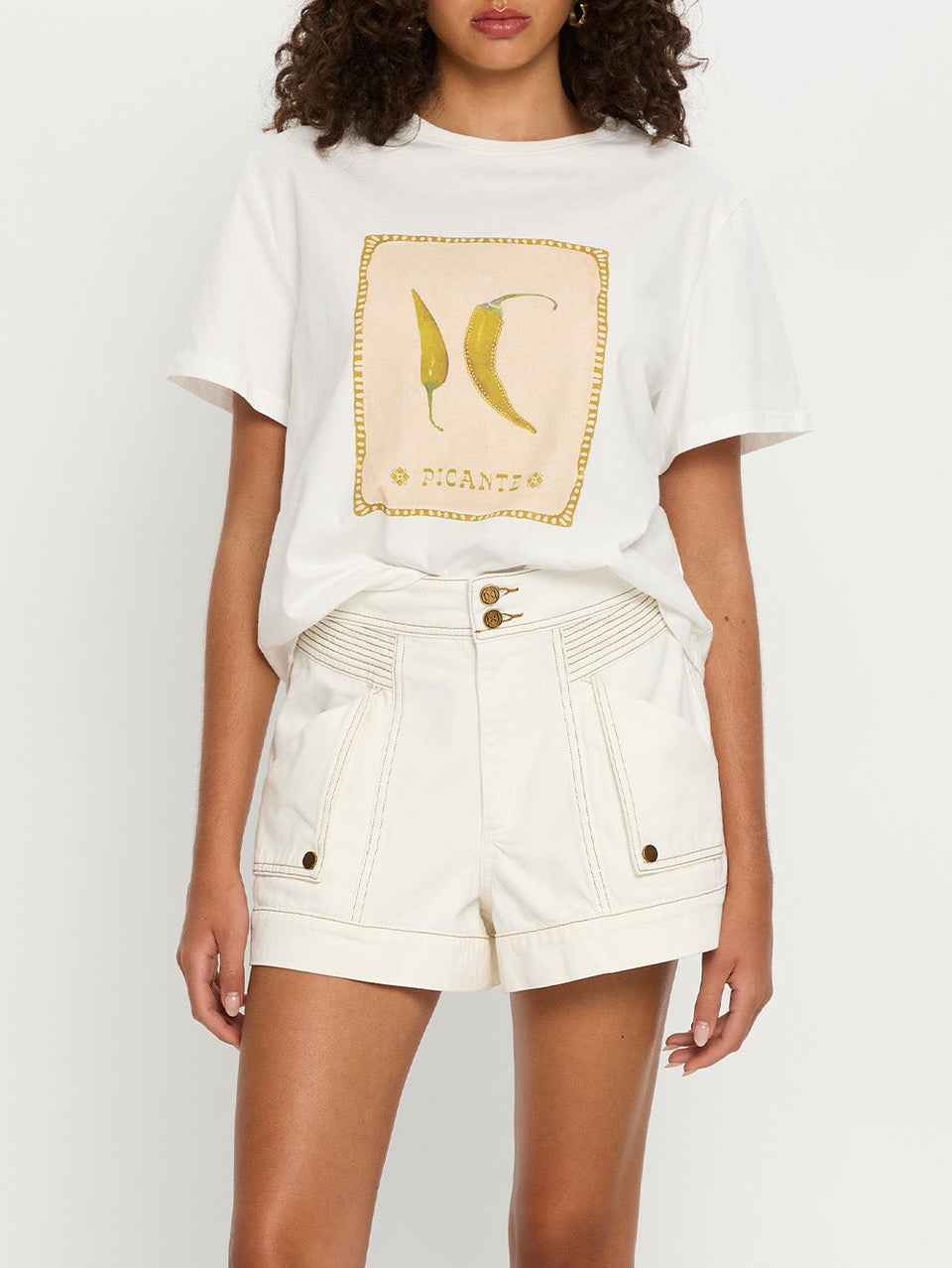 Paloma Short White