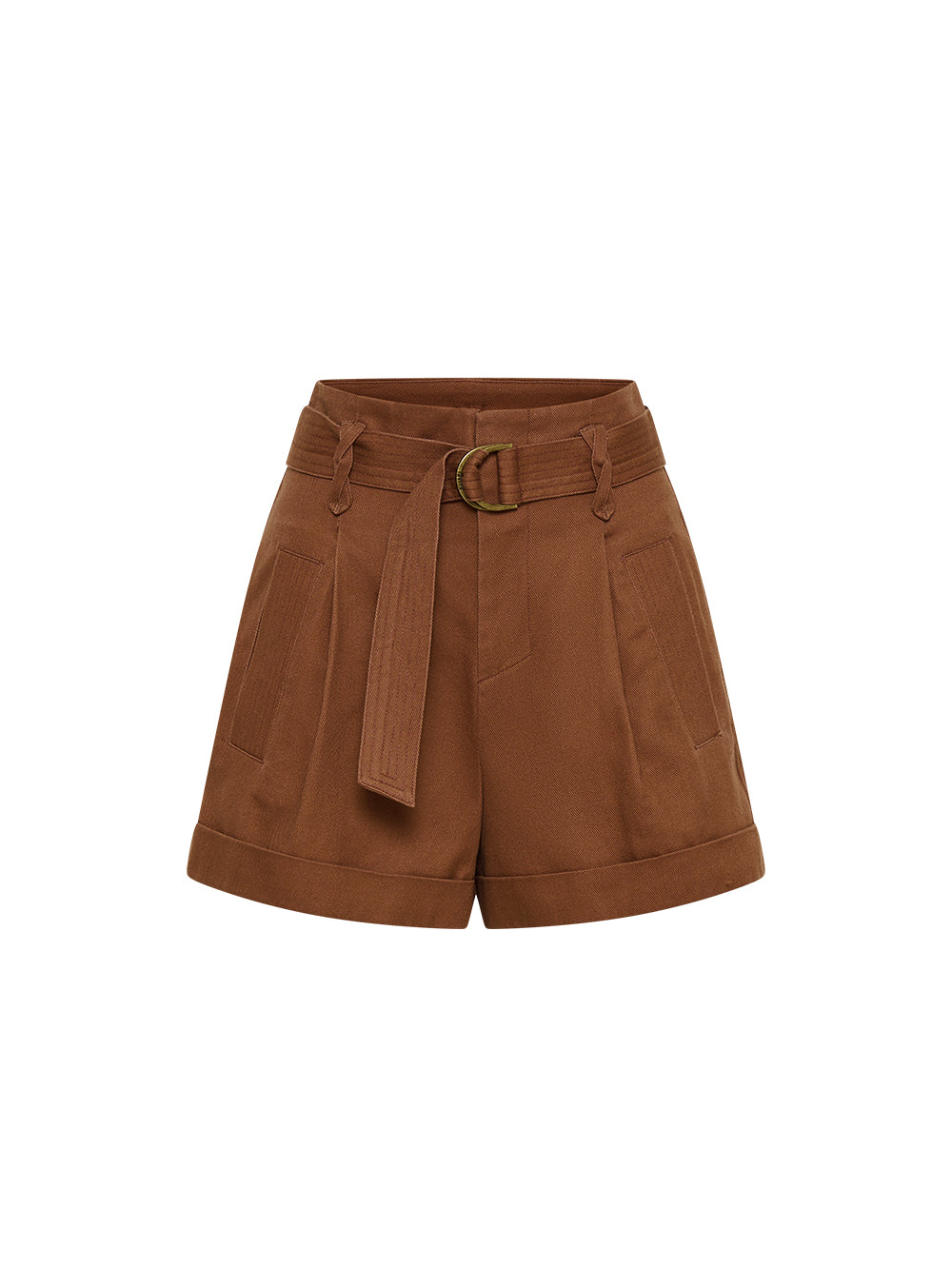 Pearla Short KIVARI | Brown short 