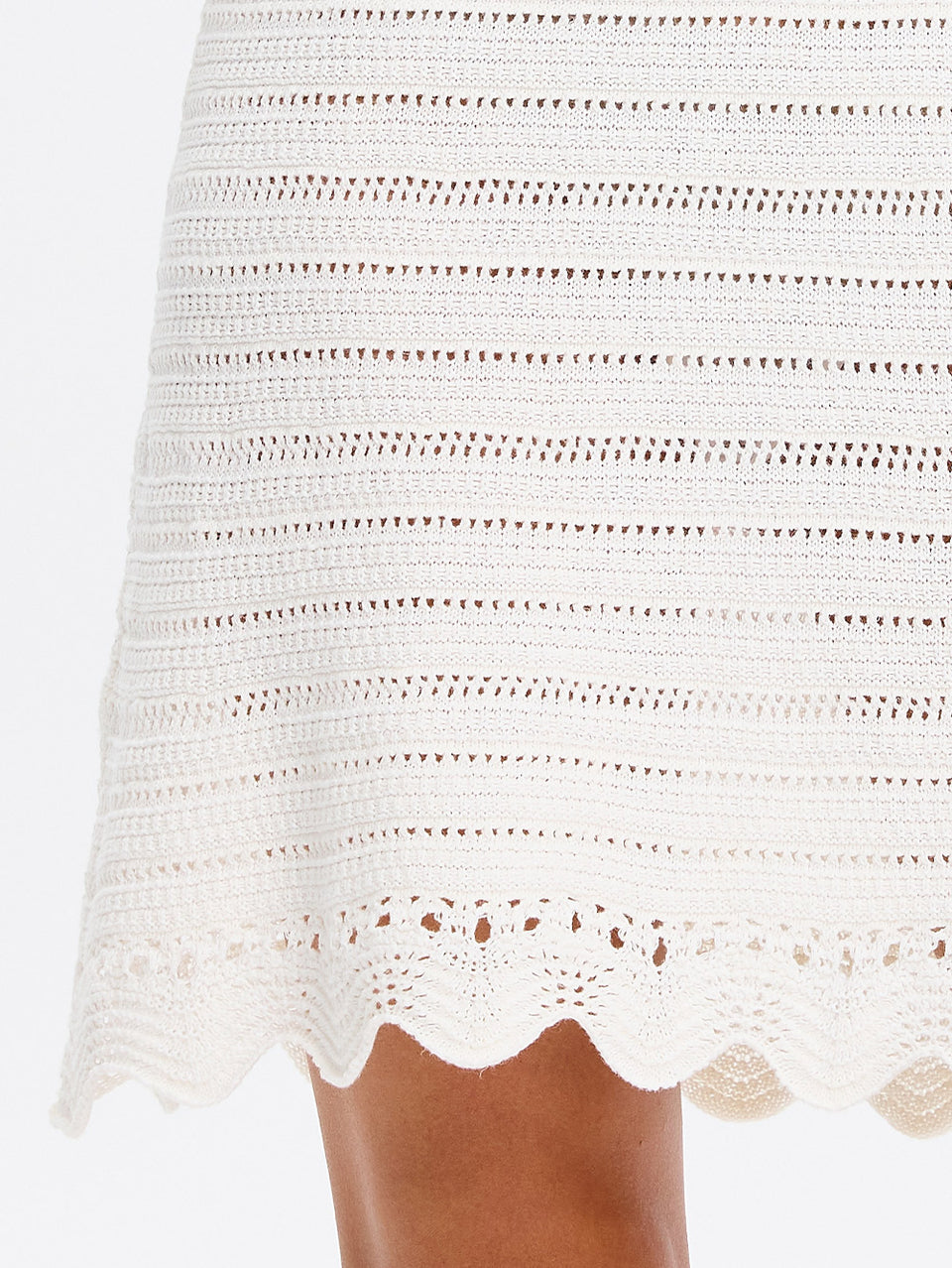 crochet poppy dress Bora Aksu AW26 Look15 Hand crochet poppy and embroidery dress Details