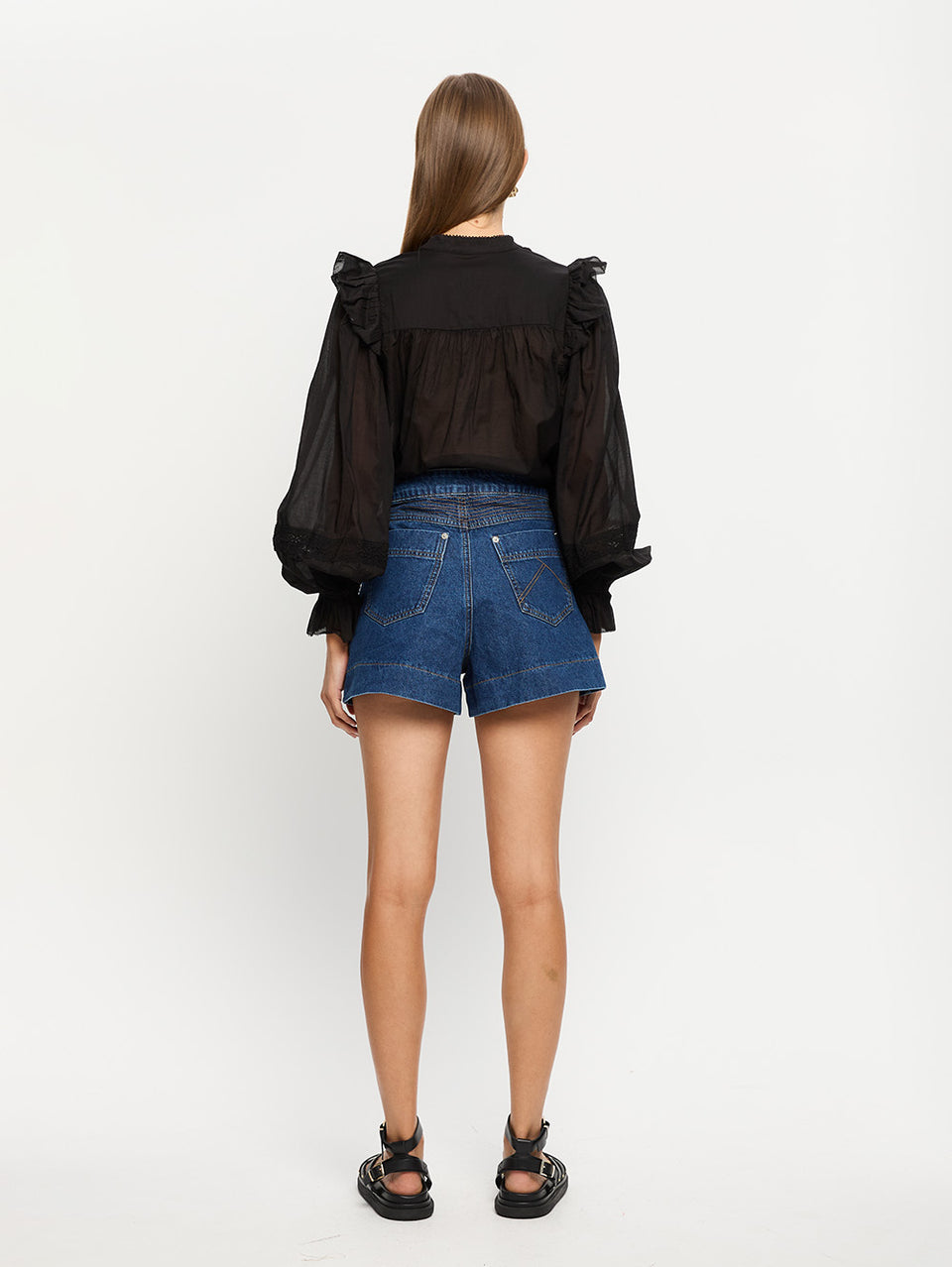 Celene Denim Short - Indigo Blue