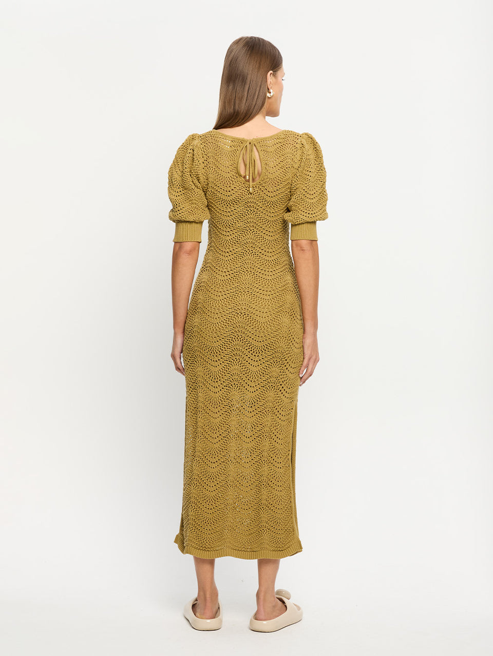 mariana knit dress Mariana Dress - Black - Viscose ECOVERO LENZING