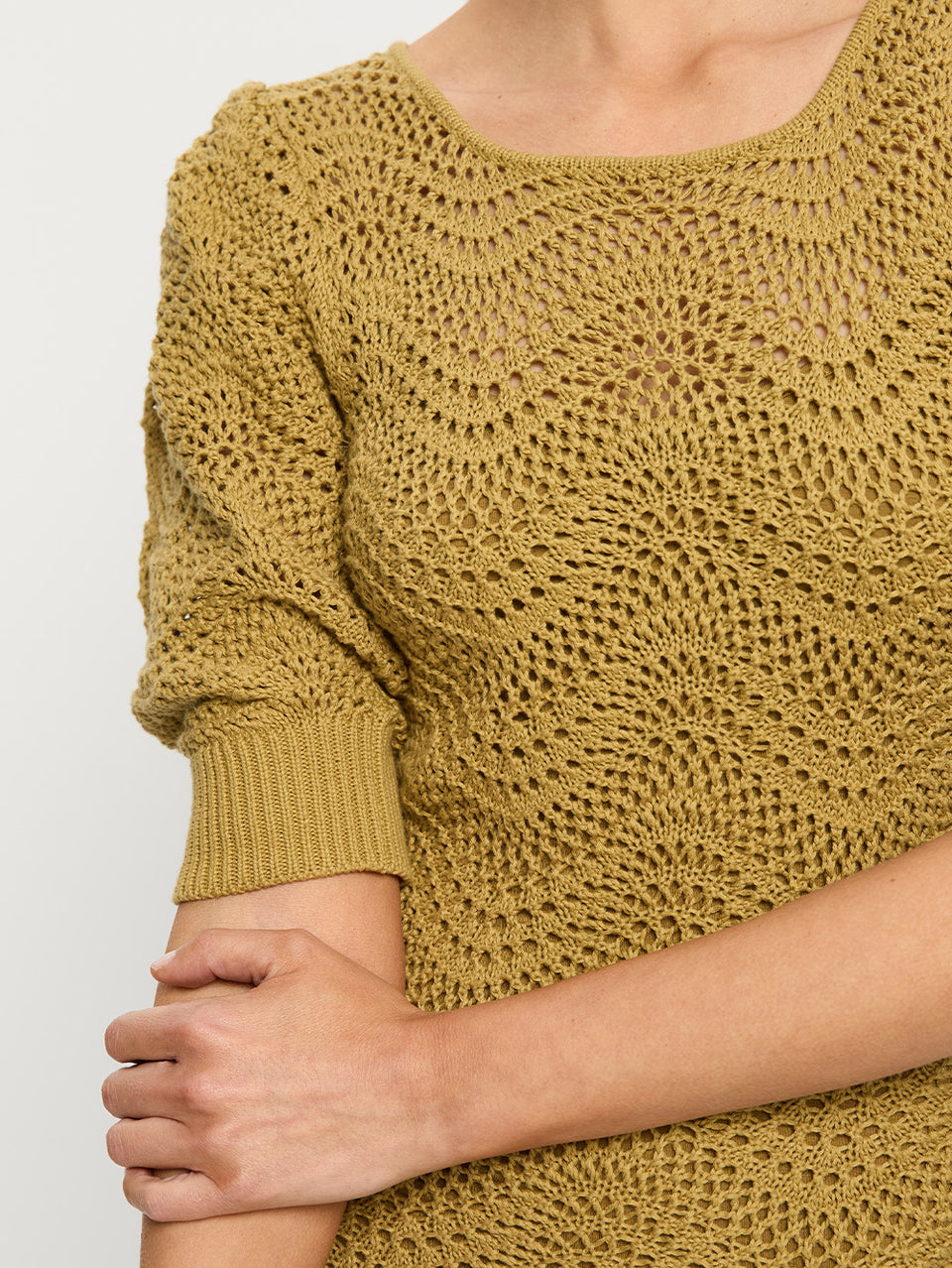 Mariana Knit Midi Dress - Khaki | KIVARI International Mariana Knit Midi Dress - Khaki | KIVARI International