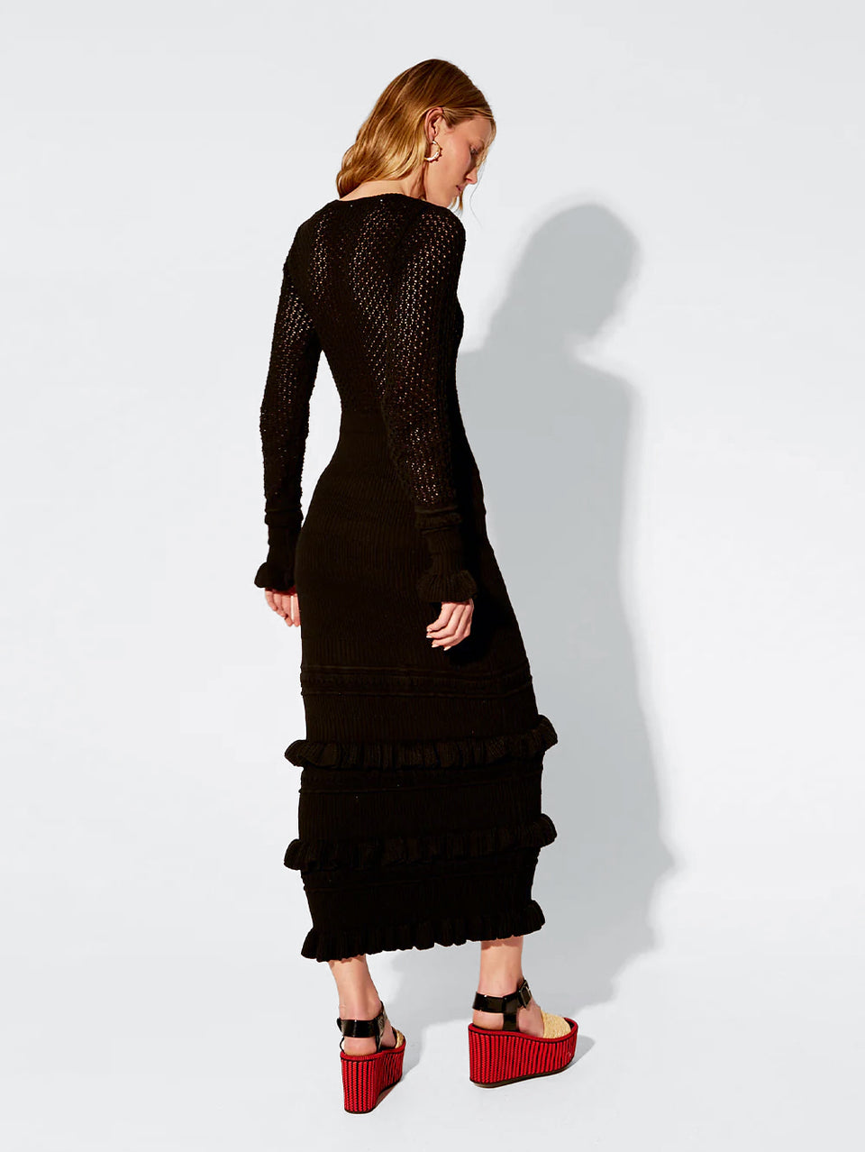 Rafaela Knit Dress - Black | KIVARI International Rafaela Knit Dress - Black | KIVARI International