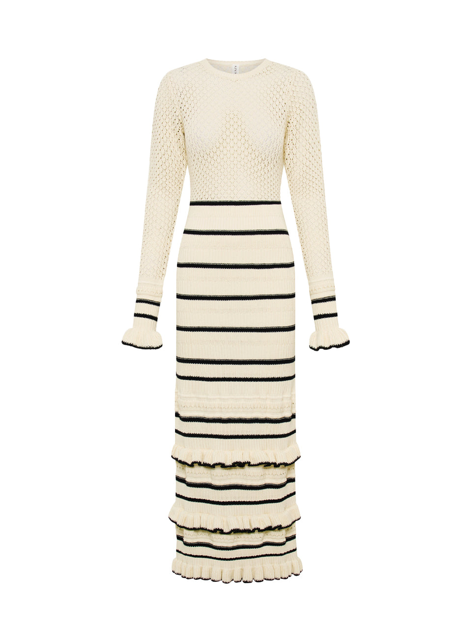 Rafaela Knit Dress - Stripe | KIVARI International Rafaela Knit Dress - Stripe | KIVARI International