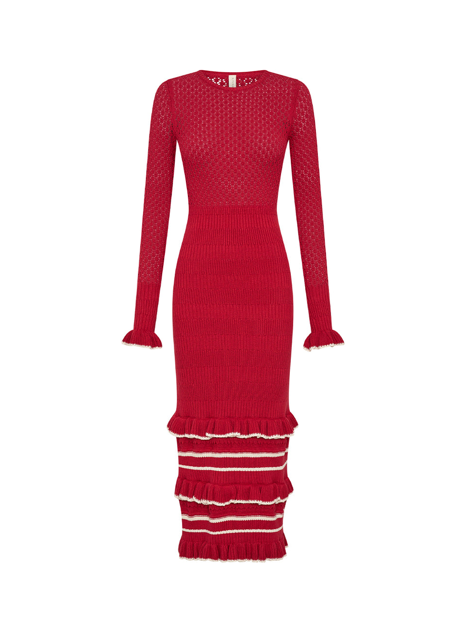 Rafaela-Knit-Midi-Dress-Red-Ghostjpg