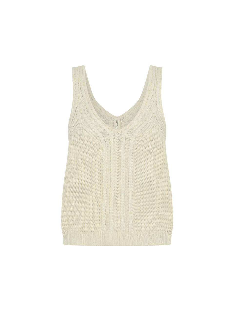 Raven Knit Cami - Cream