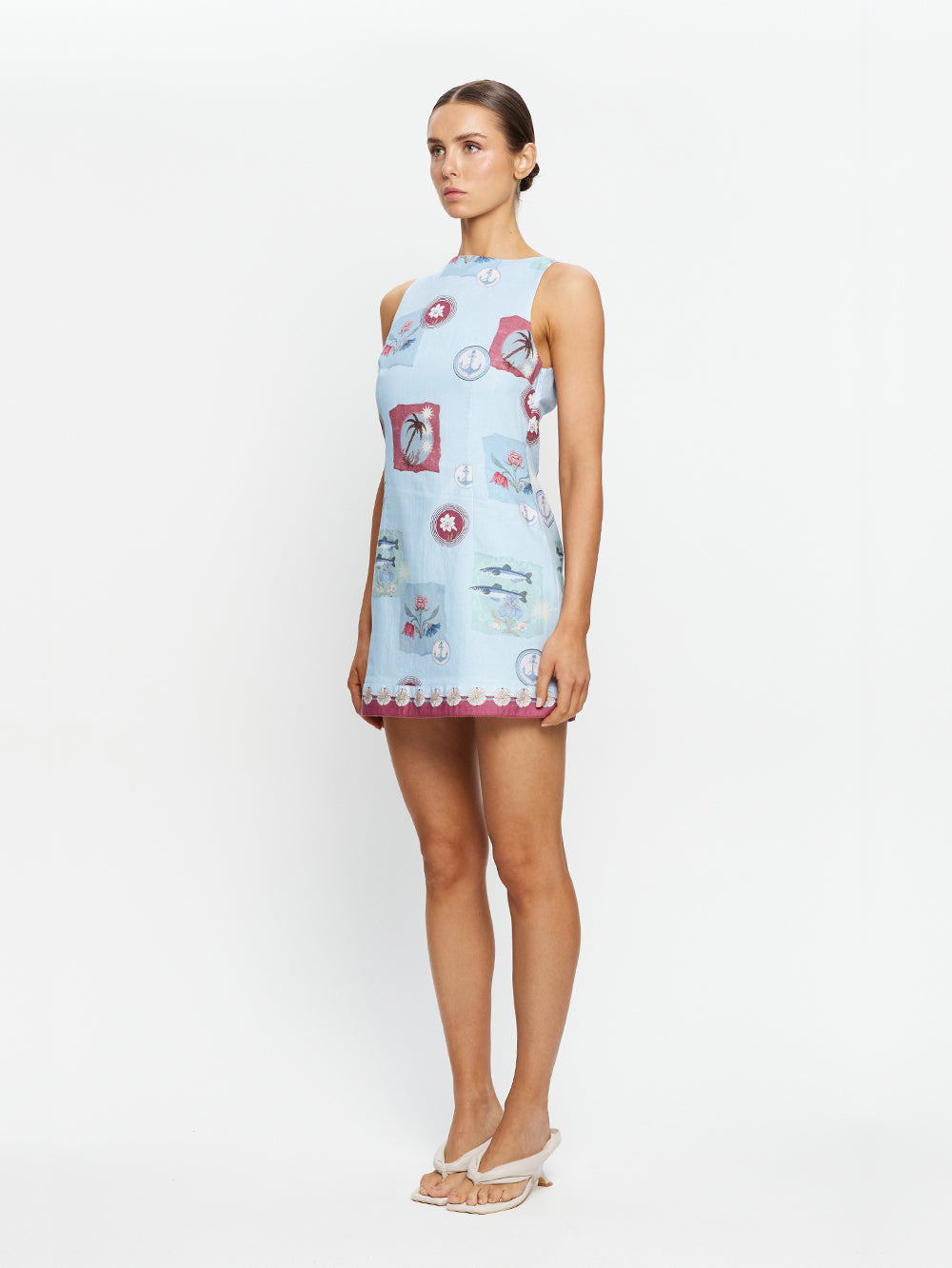 Sintra Mini Dress | Coastal Motif Design | KIVARI – KIVARI