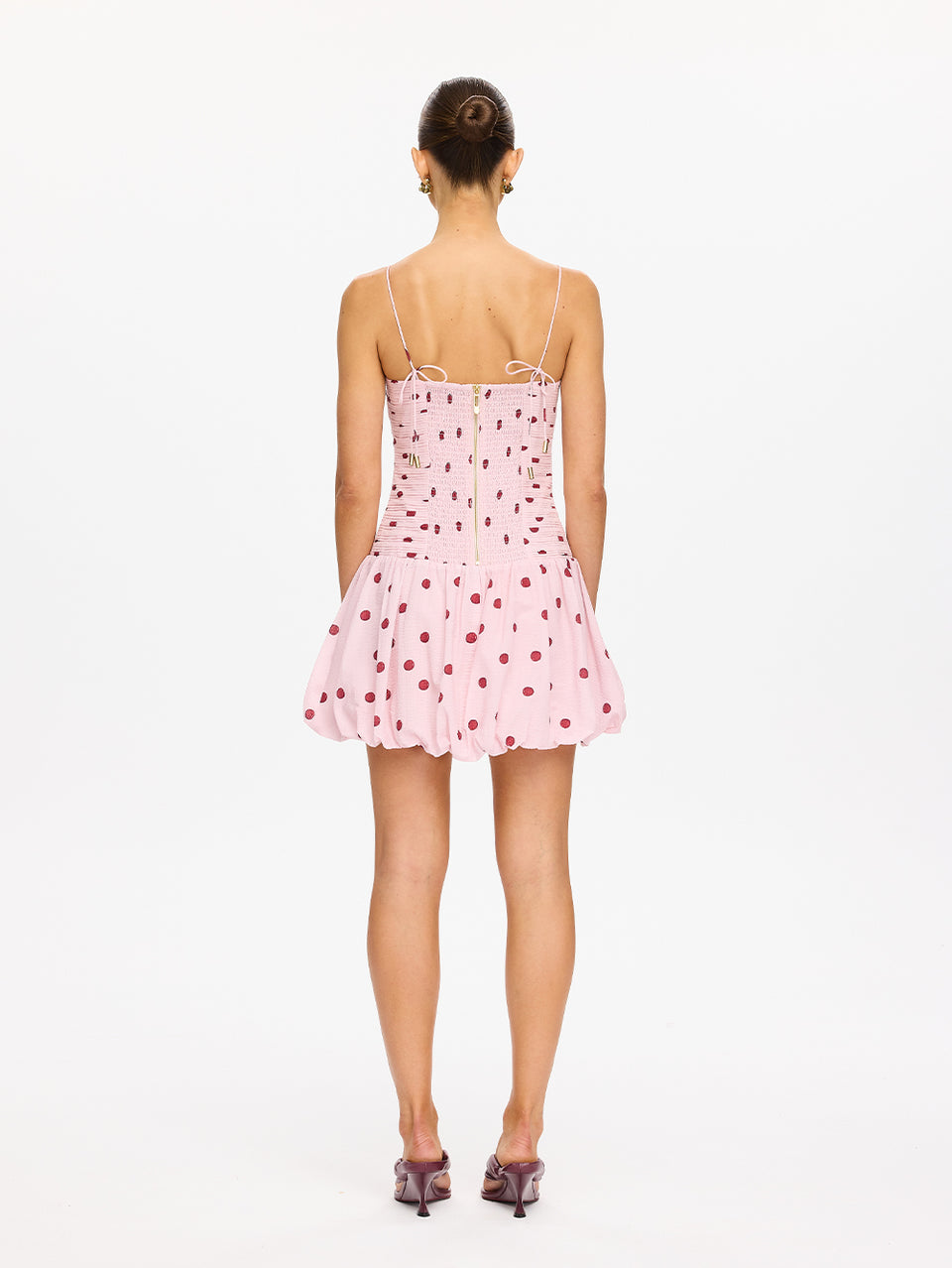 Sia Bubble Hem Mini Dress KIVARI International Sia Bubble Hem Mini Dress KIVARI International