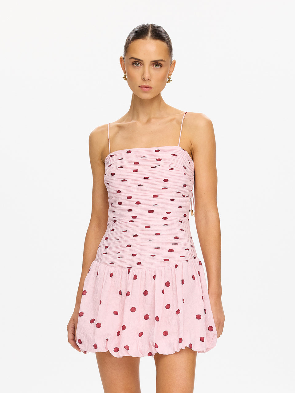 Sia Bubble Hem Mini Dress – KIVARI International Sia Bubble Hem Mini Dress – KIVARI International