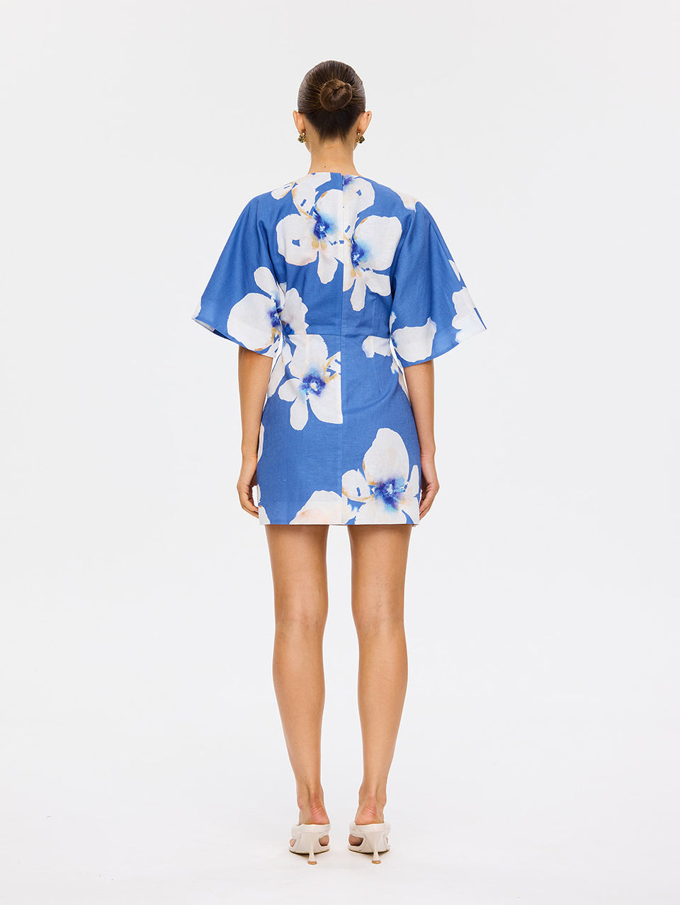 SD350BLU_Rowena Mini Dress_Blue_4