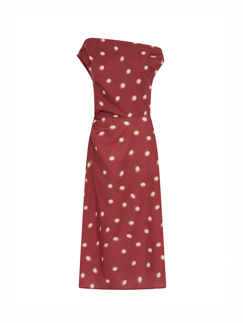 Saro-Asymetric-Midi-Dress-Ghost