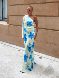 Sophie One Sleeve Maxi dress
