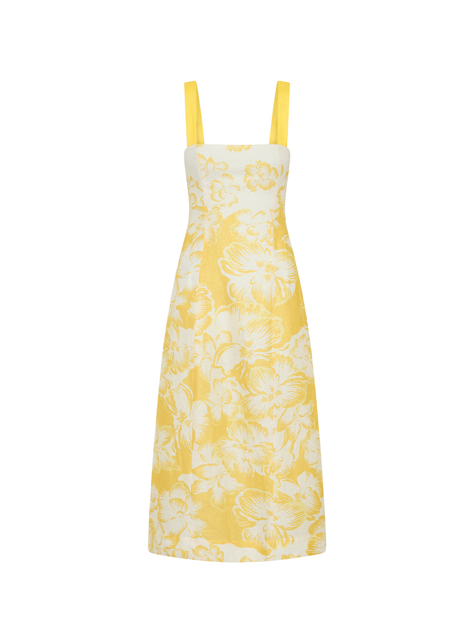 soraya midi dress Soraya Tie Back Midi Dress | Floral Long Dress