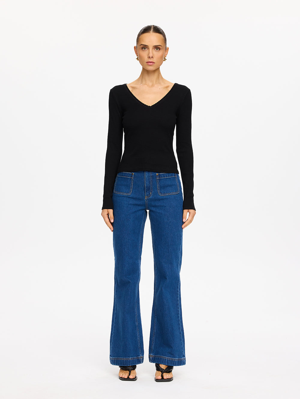 Tallulah V Neck Top – KIVARI International