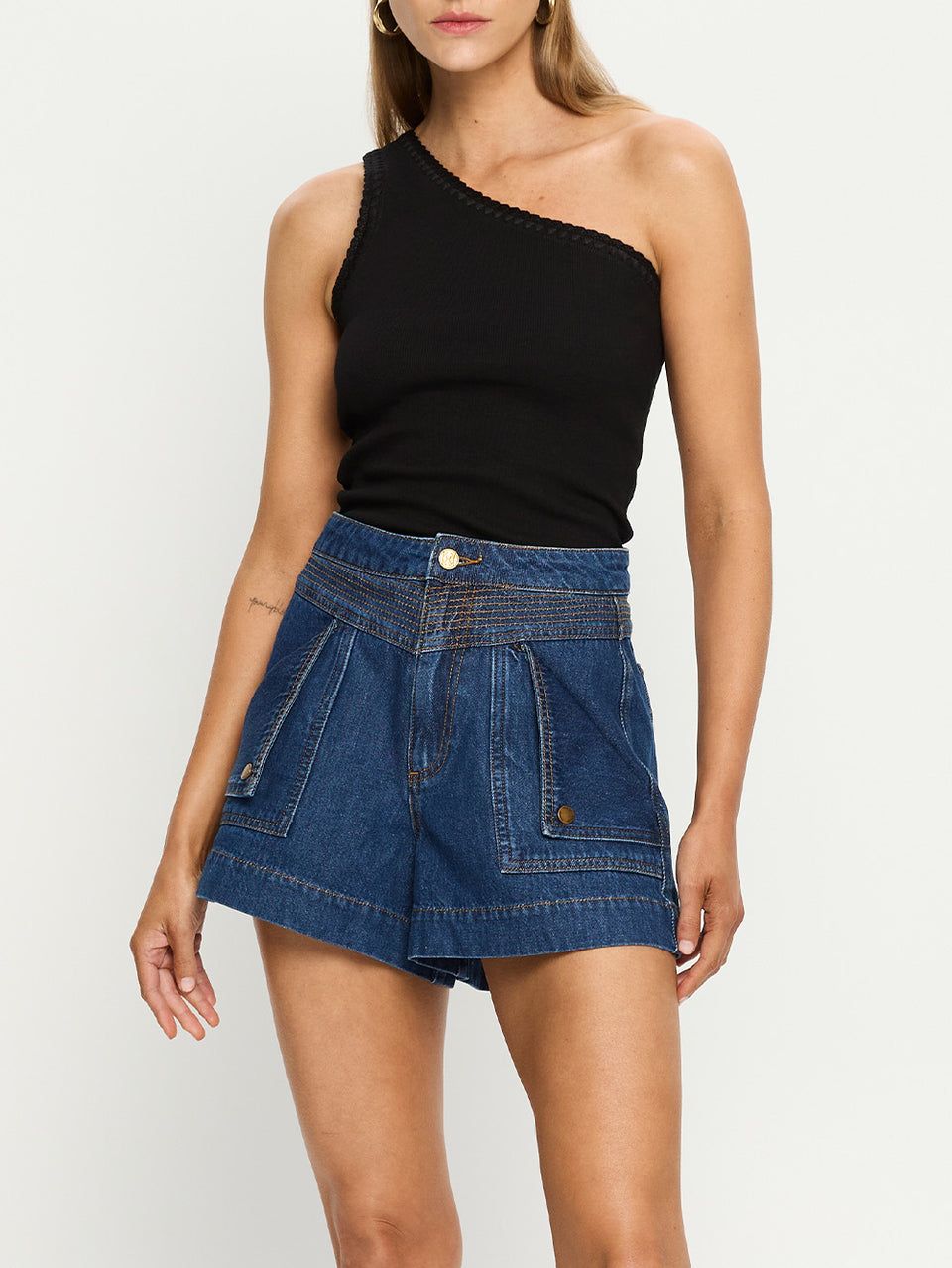 Celene Denim Short - Indigo Blue