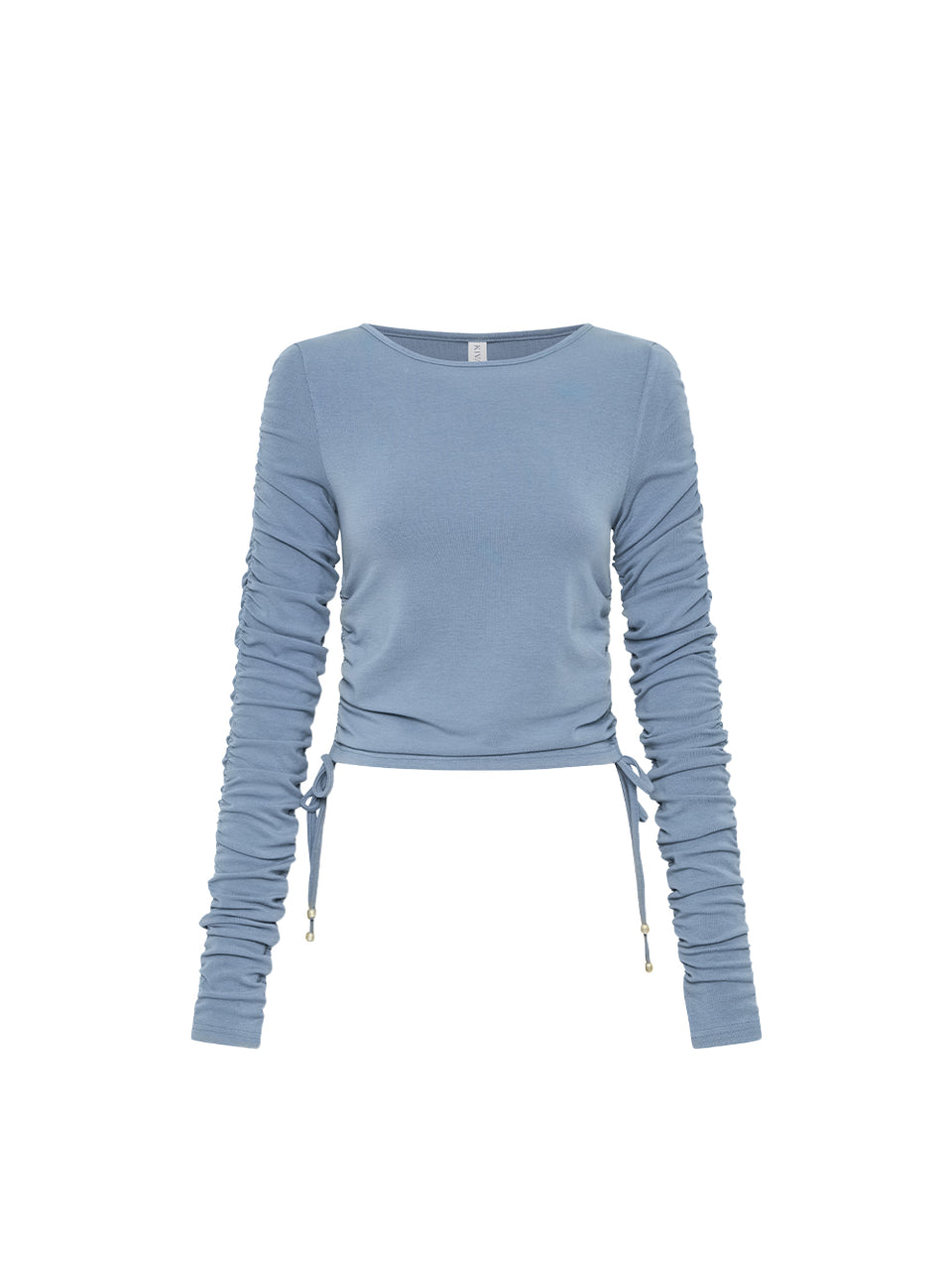 Vanessa Top KIVARI | Blue long sleeve top