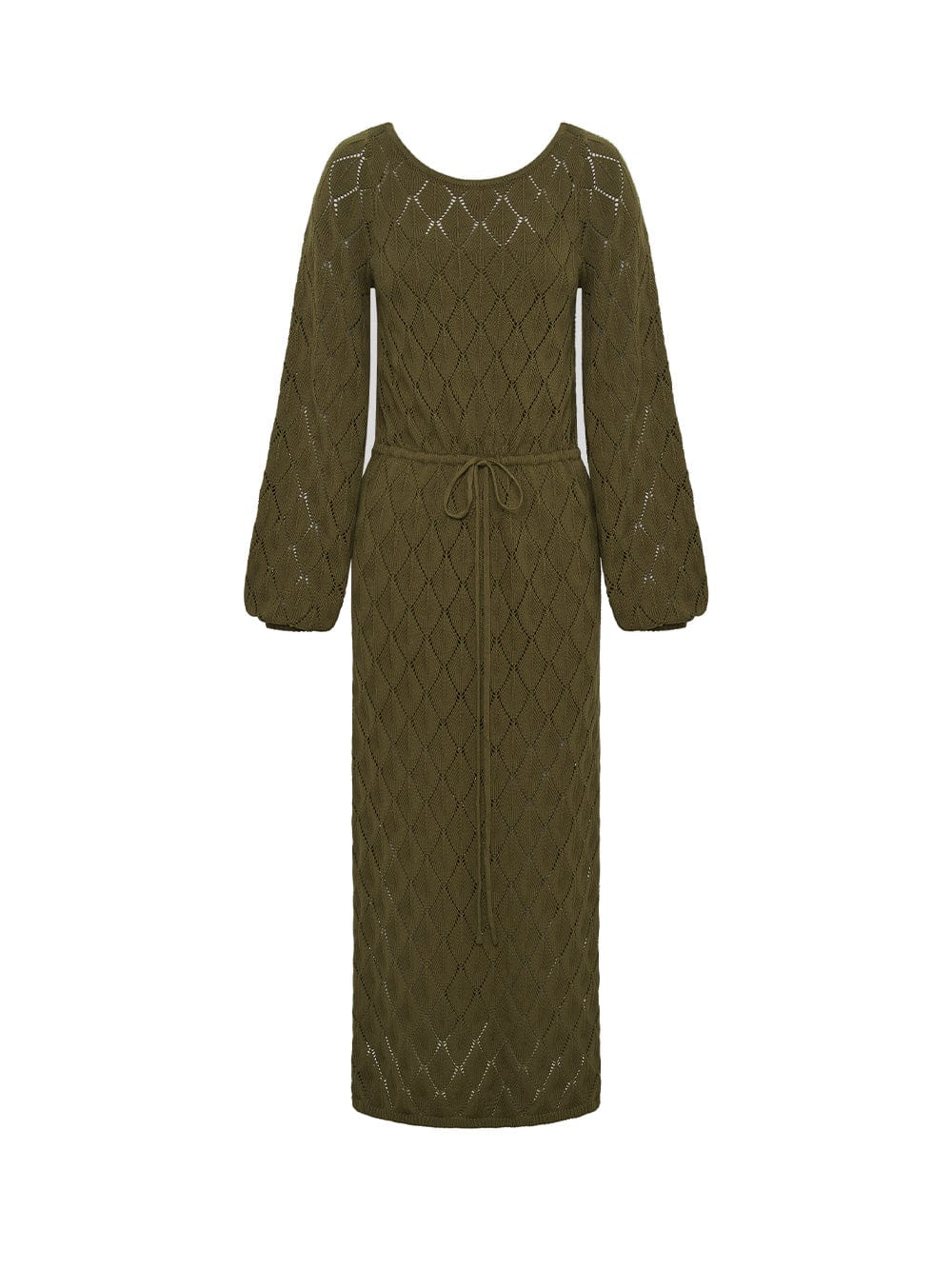Claudia Knit Dress - Khaki